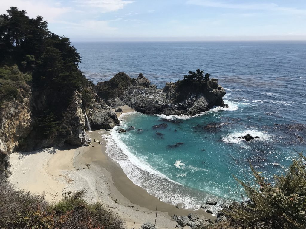 McWay Falls Big Sur; Mercedes Santana