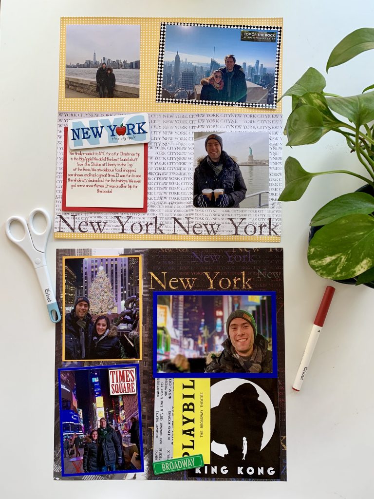 New York City Scrapbook Passports and Papers